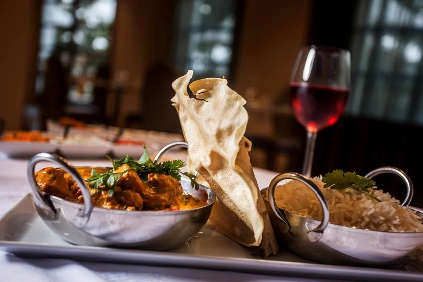Curry served on table at Eastern Eye